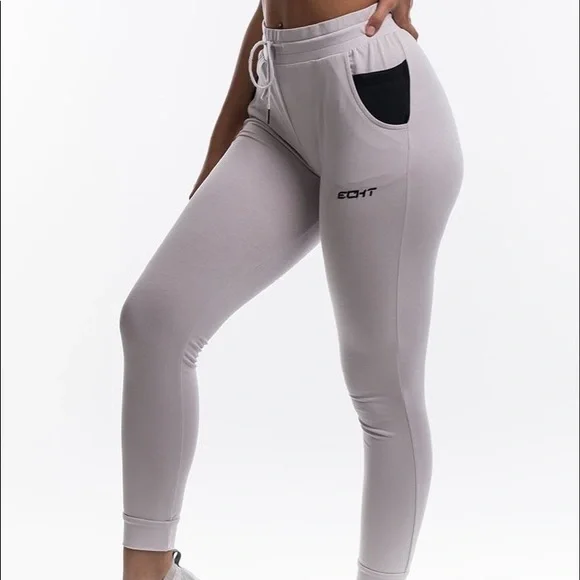 ECHT Pants Jumpsuits Echt Apparel Light Grey Tapered Jogger
